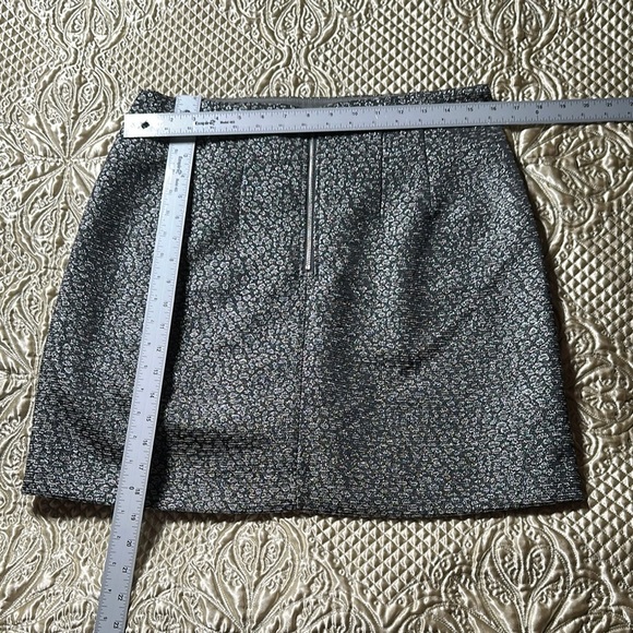 LOFT Gray Pencil Mini Skirt for Work - Picture 6 of 10